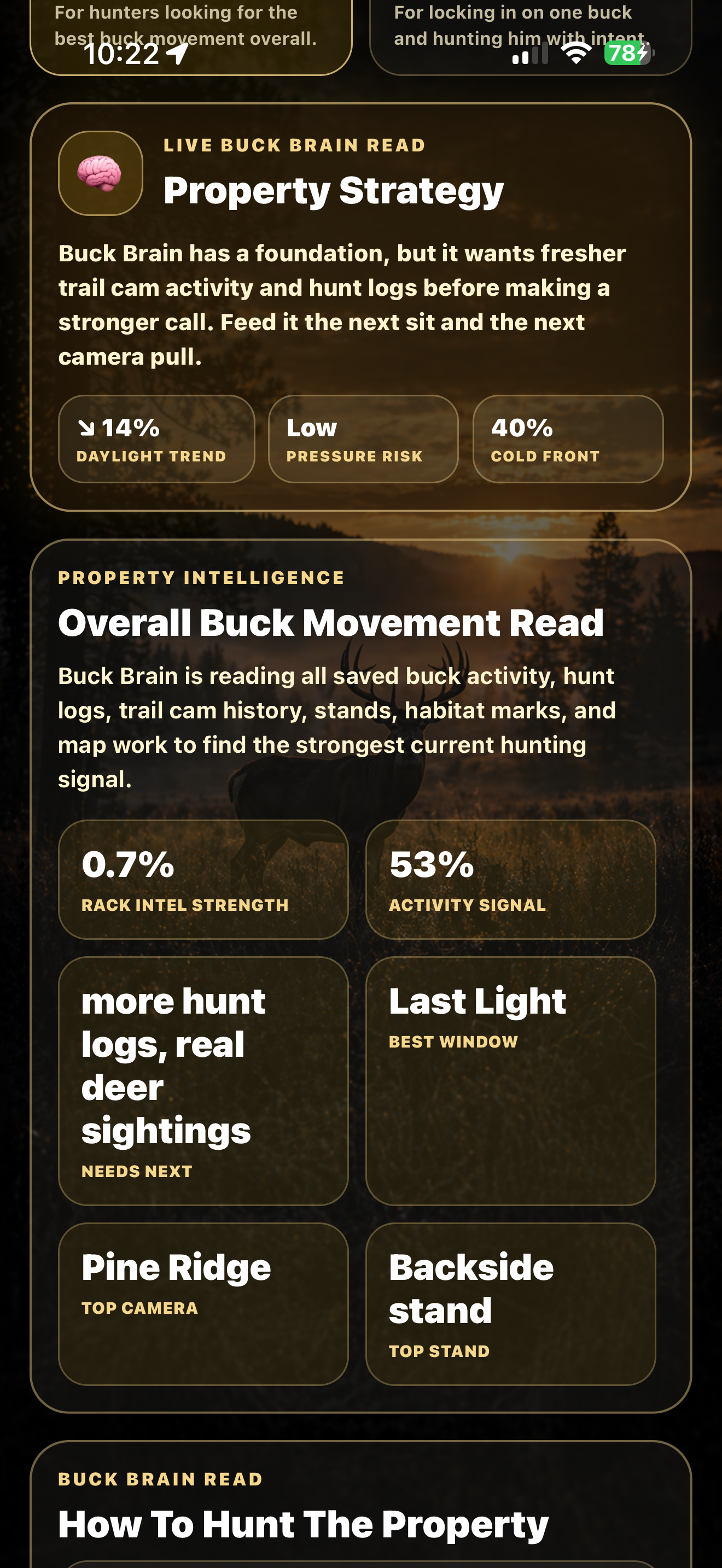 RackLog | Whitetail Hunting Intelligence